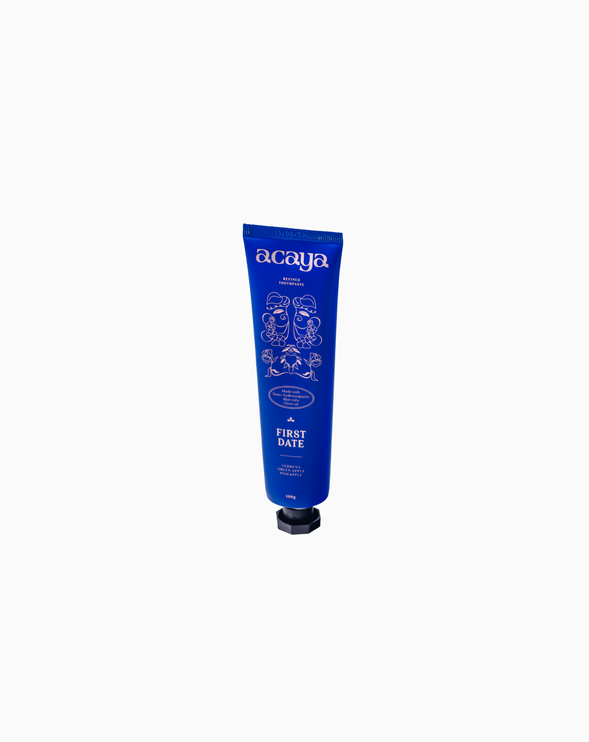 Acaya First Date toothpaste tube