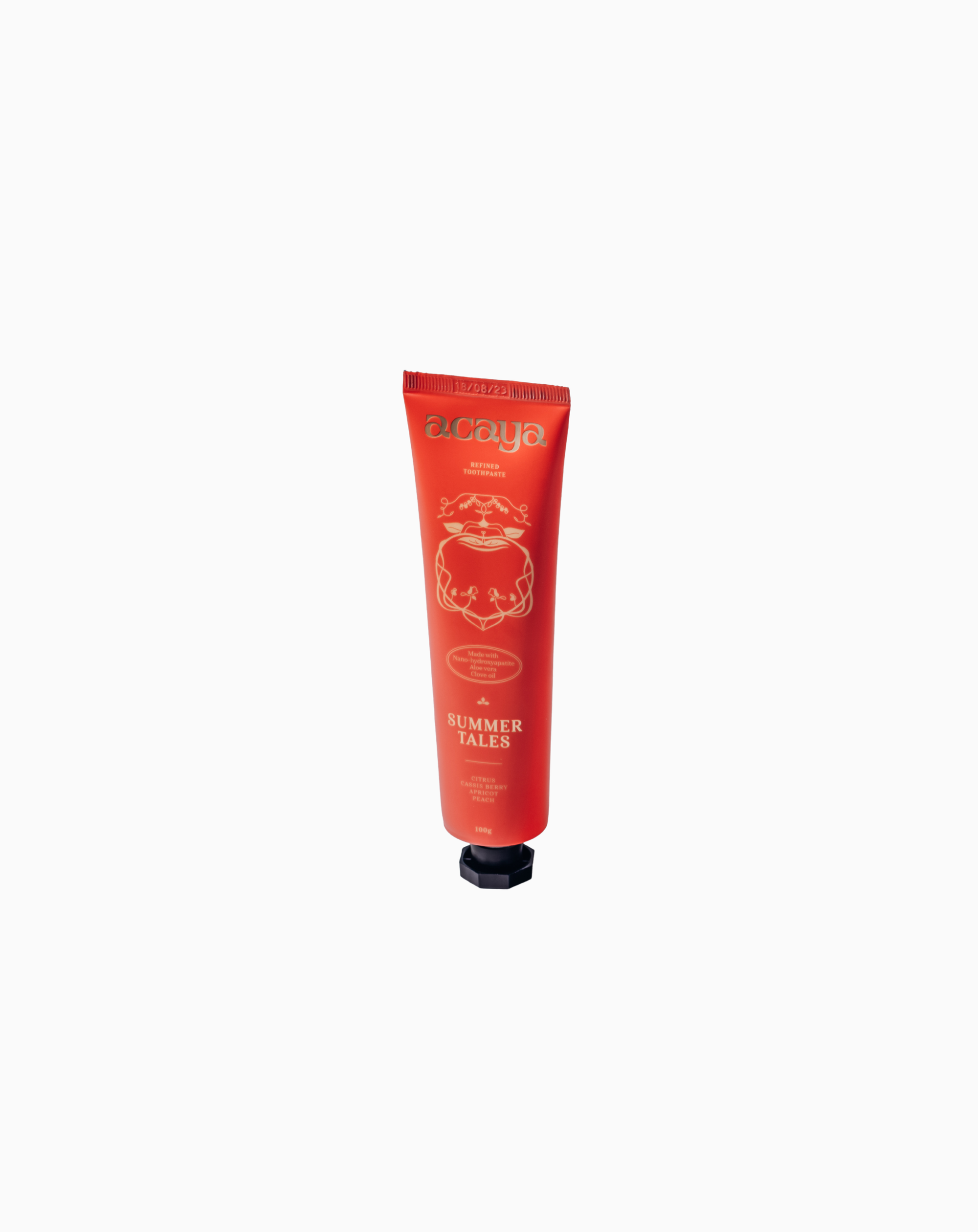 Acaya Summer Tales toothpaste tube