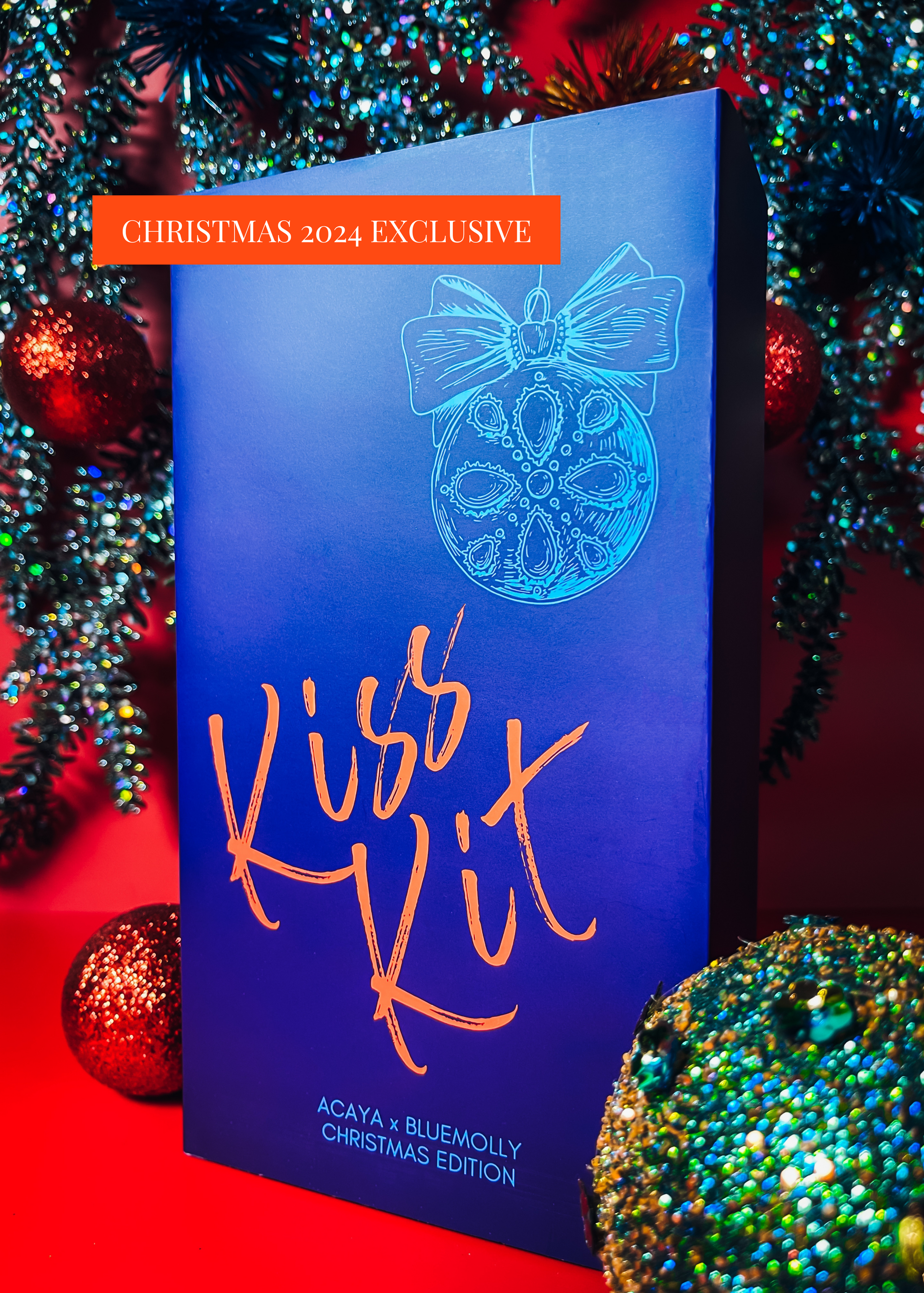 Acaya Christmas 2024 Kiss Kit Blue