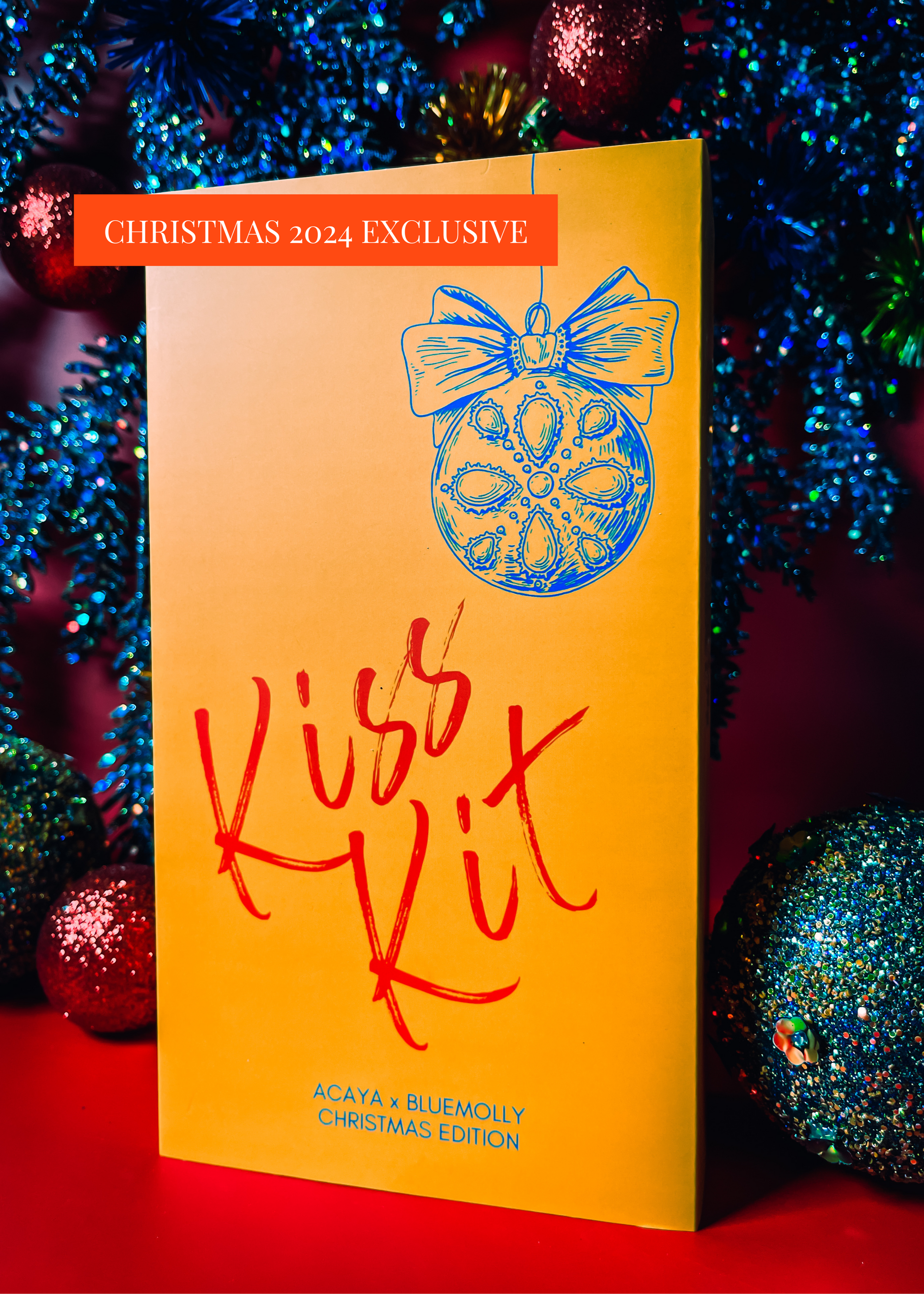 Acaya Christmas 2024 Kiss Kit Yellow