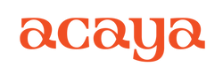 Acaya Logo Wordmark Orange
